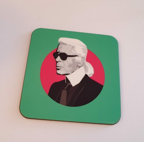 Sabi Koz Karl Lagerfeld Coaster