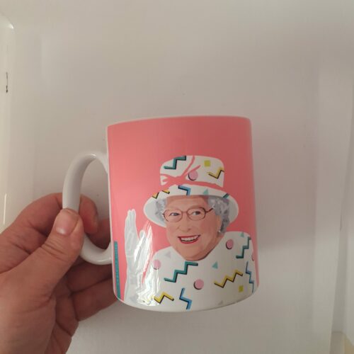 Queen Elizabeth Mug Pink Sabi Koz