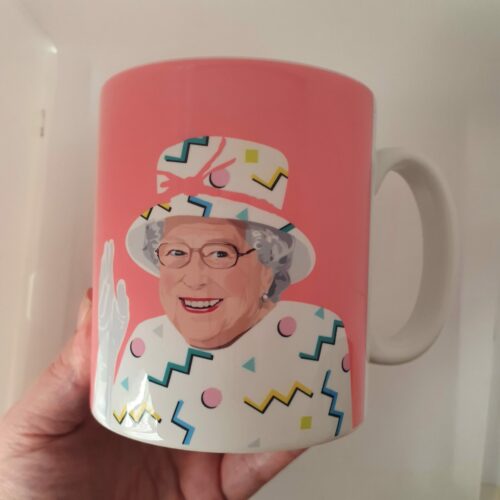 Queen Elizabeth Mug Pink Sabi Koz