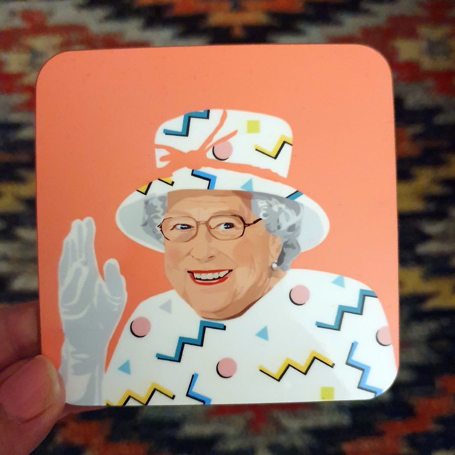 Queen-Liz-Pink-coaster