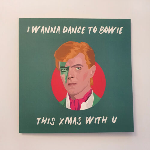 David Bowie christmas card