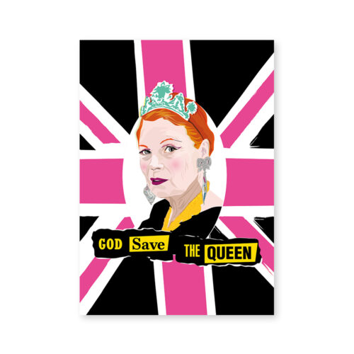 Vivienne Westwood Poster by Sabi Koz God Save the Queen
