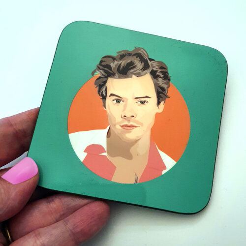 harry styles coaster green sabi koz