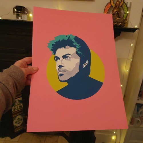 George-M-A3-Print-Pink Sabi Koz