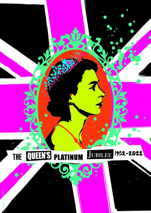 Queens Jubilee poster Sabi Koz