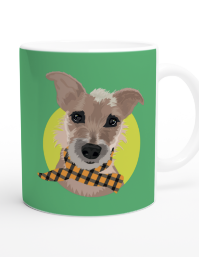 pet dog commission mug