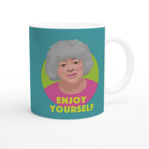 miriam margolyes enjoy mug