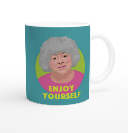 miriam margolyes enjoy mug